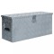 vidaXL Cutie din aluminiu, 76,5 x 26,5 x 33 cm, argintiu