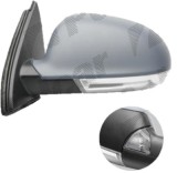 Oglinda exterioara Jetta / Golf Combi (1K5/1Km) 09.2005-09.2010 Partea Stanga Crom Asferica Electrica Cu Incalzire, cu semnalizare, carcasa grunduita