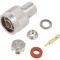 Conector N tată 50&Omega;, PTFE