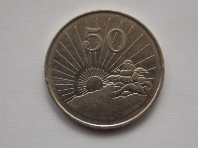 50 CENTS 1990 ZIMBABWE foto