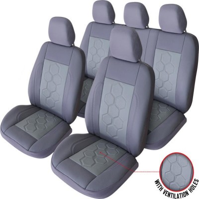 Set Huse Scaun Exclusive Leather King Gri 522188 125800 foto