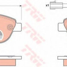 Set placute frana,frana disc FIAT GRANDE PUNTO (199) (2005 - 2016) TRW GDB1655