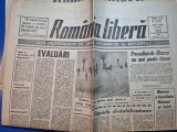 Ziarul romania libera 10 decembrie 1991 - referendumul asupra constitutiei