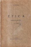 B. Spinoza - Etica. Traducere din limba latina de S. Katz (1930)