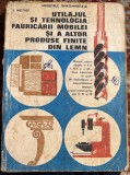 UTILAJUL SI TEHNOLOGIA FABRICARII MOBILEI SI A ALTOR PRODUSE FINITE DIN LEMN,V.NASTASE/ED.DIDACTICA SI PEDAGOGICA 1993/COPERTA SI PRIMA PAGINA UZATE