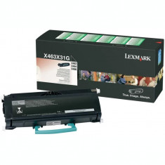 Toner Original Lexmark Black X463X31G pentru X463de|X464de|X466 15K incl.TV 0.8 RON &amp;amp;quot;X463X31G&amp;amp;quot; foto