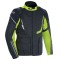 MBS Geaca textila impermeabila Oxford Montreal 4.0, negru/verde, L, Cod Produs: TM201102LOX