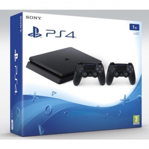 Consola Playstation 4 SLIM 1 TB+ Extra Controller Wireless Dualshock 4 V2 SH arhiva Okazii.ro