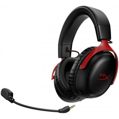 Casti HP HyperX Cloud III Wireless, rosu foto