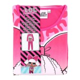 Pijama roz LOL Surprise pentru fete-Mărime 92/98 cm