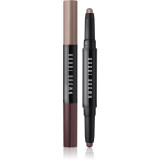 Cumpara ieftin Bobbi Brown Long-Wear Cream Shadow Stick Duo creion pentru ochi duo culoare Pink Steel / Bark 1,6 g