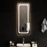 vidaXL Oglindă de baie cu LED, 40x100 cm