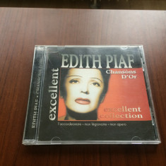 edith piaf excellent collection chansons d'or cd disc muzica usoara slagare VG+