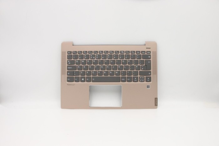 Carcasa superioara cu tastatura palmrest Laptop, Lenovo, IdeaPad S540-14API Type 81NH, 5CB0S17258, AM2GE000B30, Cooper, iluminata, layout UK