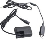 Cumpara ieftin AC adapter USB ACK-E6 coupler DR-E6 LP-E6 replace Canon, Generic