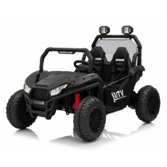 UTV electric pentru copii cu 2 locuri, Kinderauto Dune-Buggy V2, 800W, 24V 10Ah, premium, negru