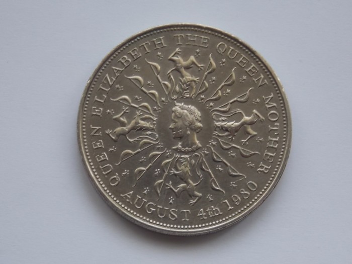25 Pence-1980 (80th Birthday Queen Mother)