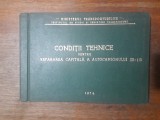 Carte Tehnica Auto SR 113/R5P1F Reparare Capitala Autocamion, Ministerul Transporturilor 1970