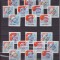 Romania 1964-Navigatia cosmica-serii complete DANTELAT si NEDANTELAT MNH RO-51