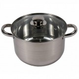 Cratita inox cu capac 22x14cm 4L Zilan ZLN4052