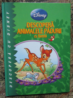 Descoperă animalele pădurii cu Bambi Colecţia Descoperă cu Disney foto