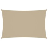 Cumpara ieftin Parasolar, bej, 4x7 m, tesatura oxford, dreptunghiular