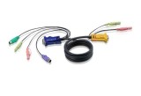 I/O ACC CABLE USB KVM 1.8M/3 IN 1 SPDH 2L-5302P ATEN &quot;2L-5302P&quot; (timbru verde 0.08 lei)