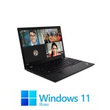 Laptop Touchscreen Lenovo T15 Gen 1, i5-10210U, 16GB, Display NOU FHD, Win 11 Home