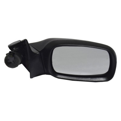 Oglinda exterioara Opel Astra F (Sedan+Hatchback+Combi) 1994-12.2002 partea dreapta View Max crom convex carcasa neagra reglare electrica cu incalzir foto