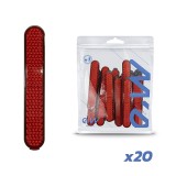Set 20 ornamente reflectorizante roșu pentru trotineta electrică Xiaomi M365 | Motorevolution