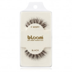 Bloom Natural gene false din par natural (Wispy, Black) 1 cm