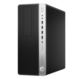 Unitate PC Refurbished HP EliteDesk 800 G5 Tower, Intel Core I5-9500, 8 GB RAM, 256 GB SSD NOU, DVD/RW, Windows 11 Pro, Stare Corecta
