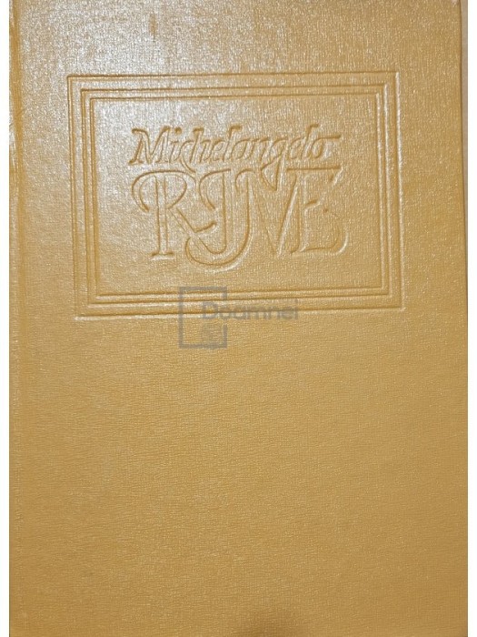 Michelangelo - Rime (Editia: 1975)