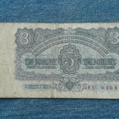 3 Koruny 1961 Cehoslovacia / Coroane Korun 606897