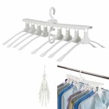 Umeras Organizator Pliabil 8 in 1 Rotativ 360, Economie Spatiu, Garderoba/Magazin, ABS, 63.5x15.75cm pliat, 15kg