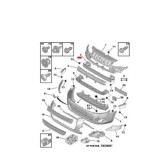 Intaritura bara, armatura CITROEN BERLINGO (7 ), 02.2008-06.2012, PEUGEOT PARTNER, 03.2008-06.2012, fata, Tabla