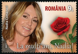 ROMANIA 2021 LA MULTI ANI NADIA serie 1 timbru LP.2345 MNH**, Nestampilat