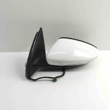 Oglinda Laterala Stanga VW Passat B7 Variant 365 2012, OEM 3C0857933A, Negru/Portocaliu