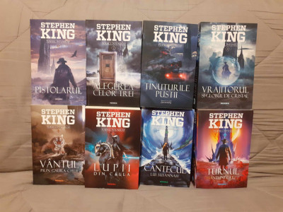 TURNUL INTUNECAT-STEPHEN KING (8 VOL) foto