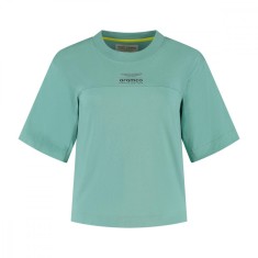Aston Martin tricou de dama Crop Top green F1 team 2025 - L