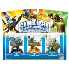 Skylanders Spyro Adventrue Pack - Drobot - Flameslinger - Stump Smash - EAN: 5030917099120 (K)