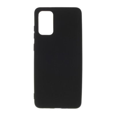Husa protectie compatibila cu samsung s20 plus liquid silicone case negru foto