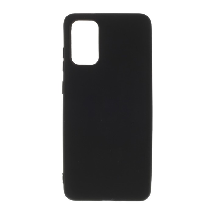 Husa protectie compatibila cu samsung s20 plus liquid silicone case negru