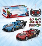 Cabrio R/c 4 Direcții Eroi 2 Culori
