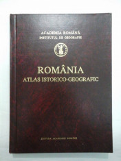 ROMANIA ATLAS ISTORICO-GEOGRAFIC foto