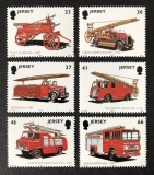 Jersey 2001 - Masini de pompieri, serie neuzata