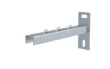 Consola 225x120mm NPZM200 electro-galvanizata suport pentru prindere canal cablu din sarma mesh 200mm, sustinere maxim 85 kg, ARKYS