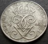 Moneda istorica 5 ORE - SUEDIA, anul 1944 * cod 3012 = excelenta, Europa, Fier