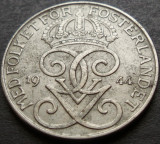 Cumpara ieftin Moneda istorica 5 ORE - SUEDIA, anul 1944 * cod 3012 = excelenta, Europa, Fier
