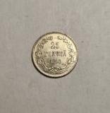 Finlanda 25 Pennia 1916 UNC